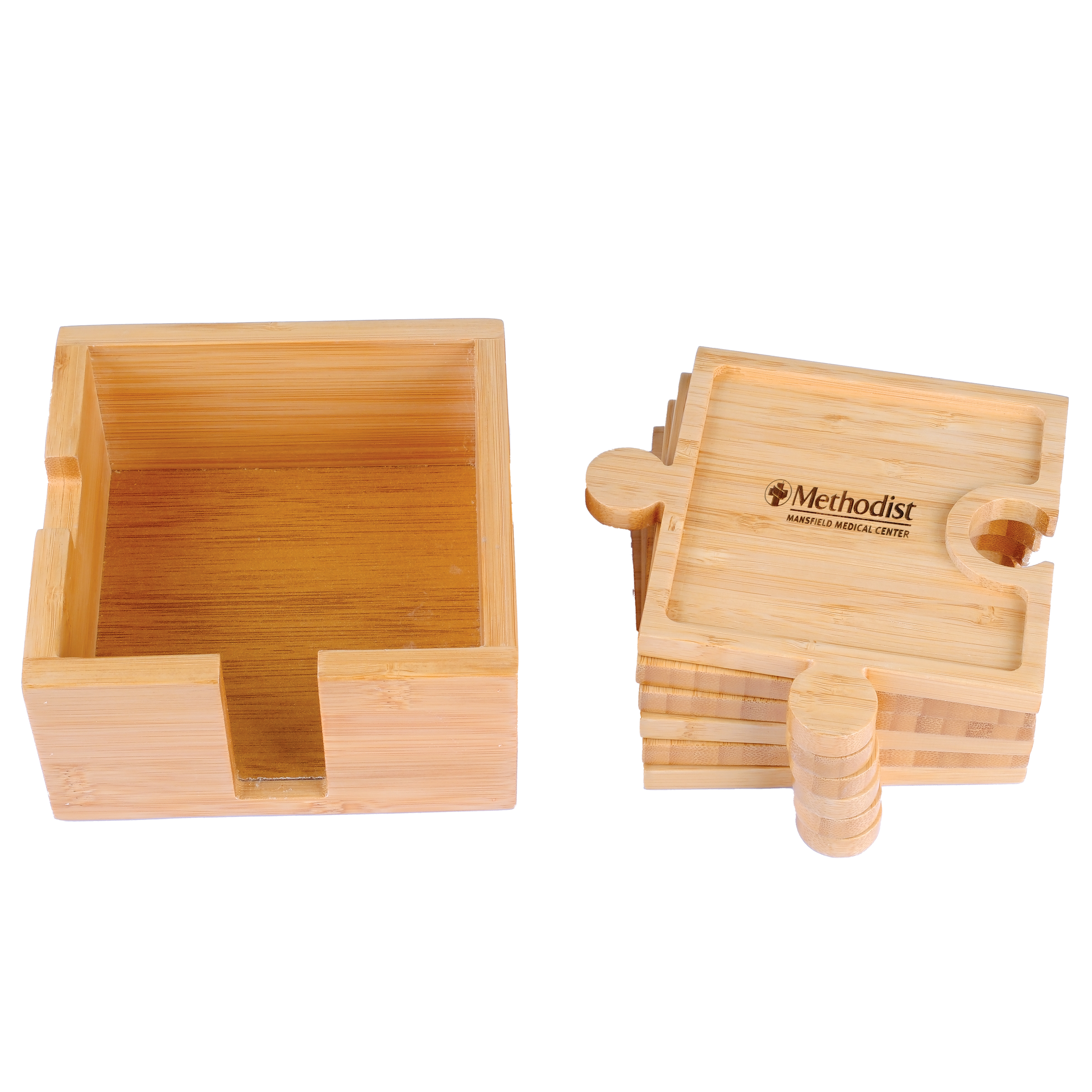 Bamboo Appetizer Plates/ Charcuterie Board Set 4