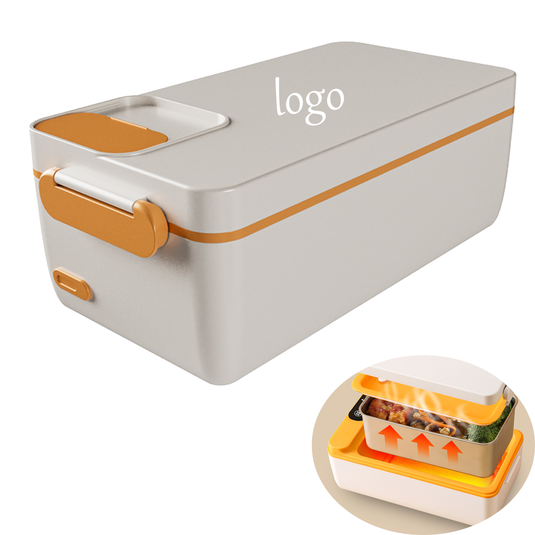 Rechargeable Electric Heated Lunch Box 3