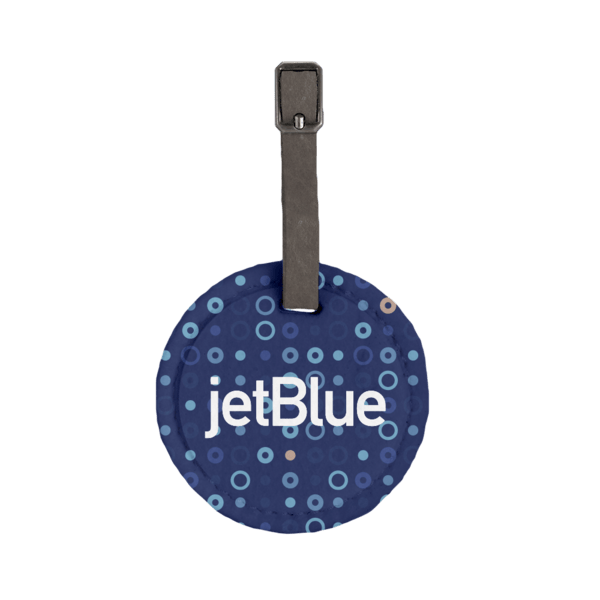 Hayes Dye-Sublimated Felt Round Luggage Tag 3