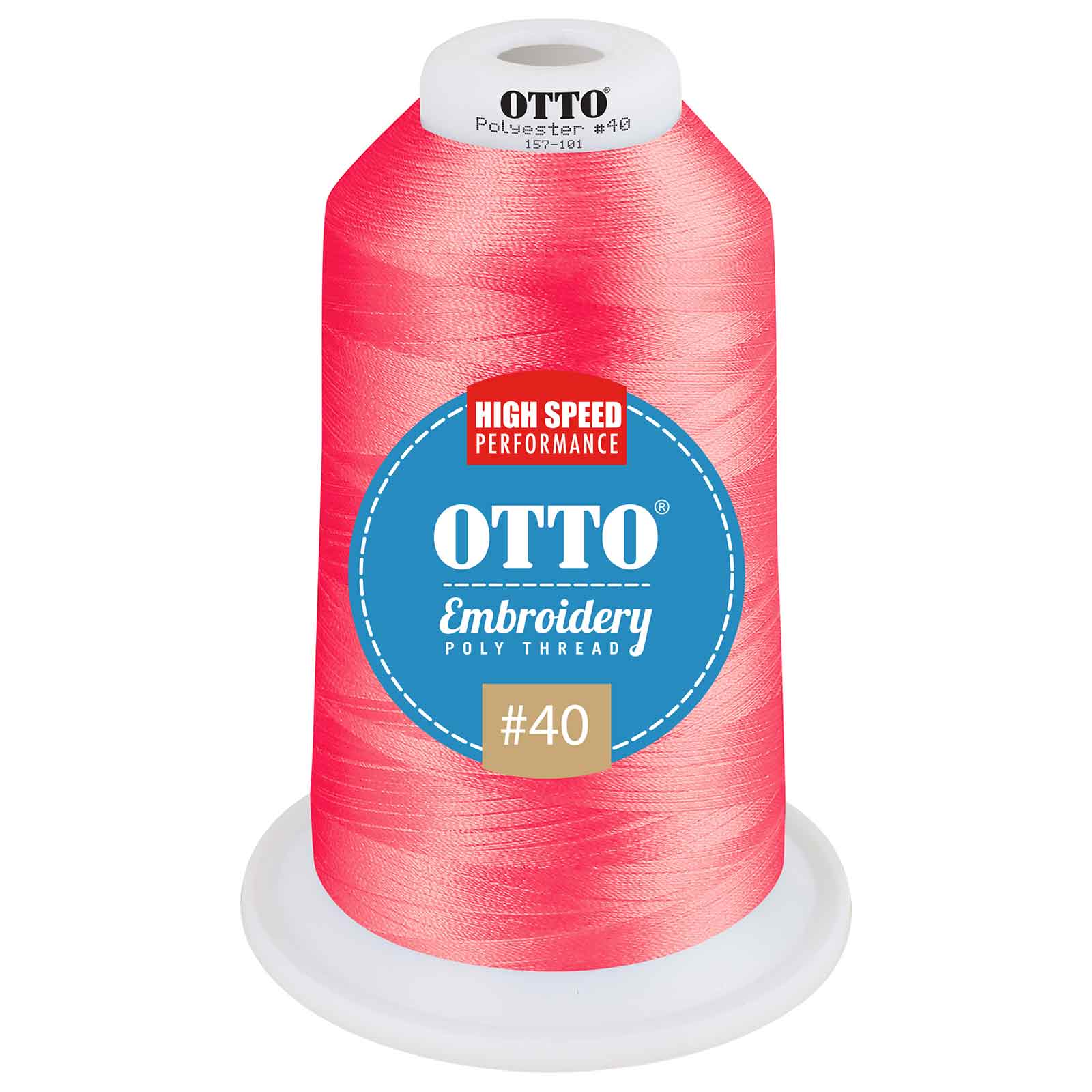OTTO Embroidery Poly Thread #40 5,500 yd. King Cone 338