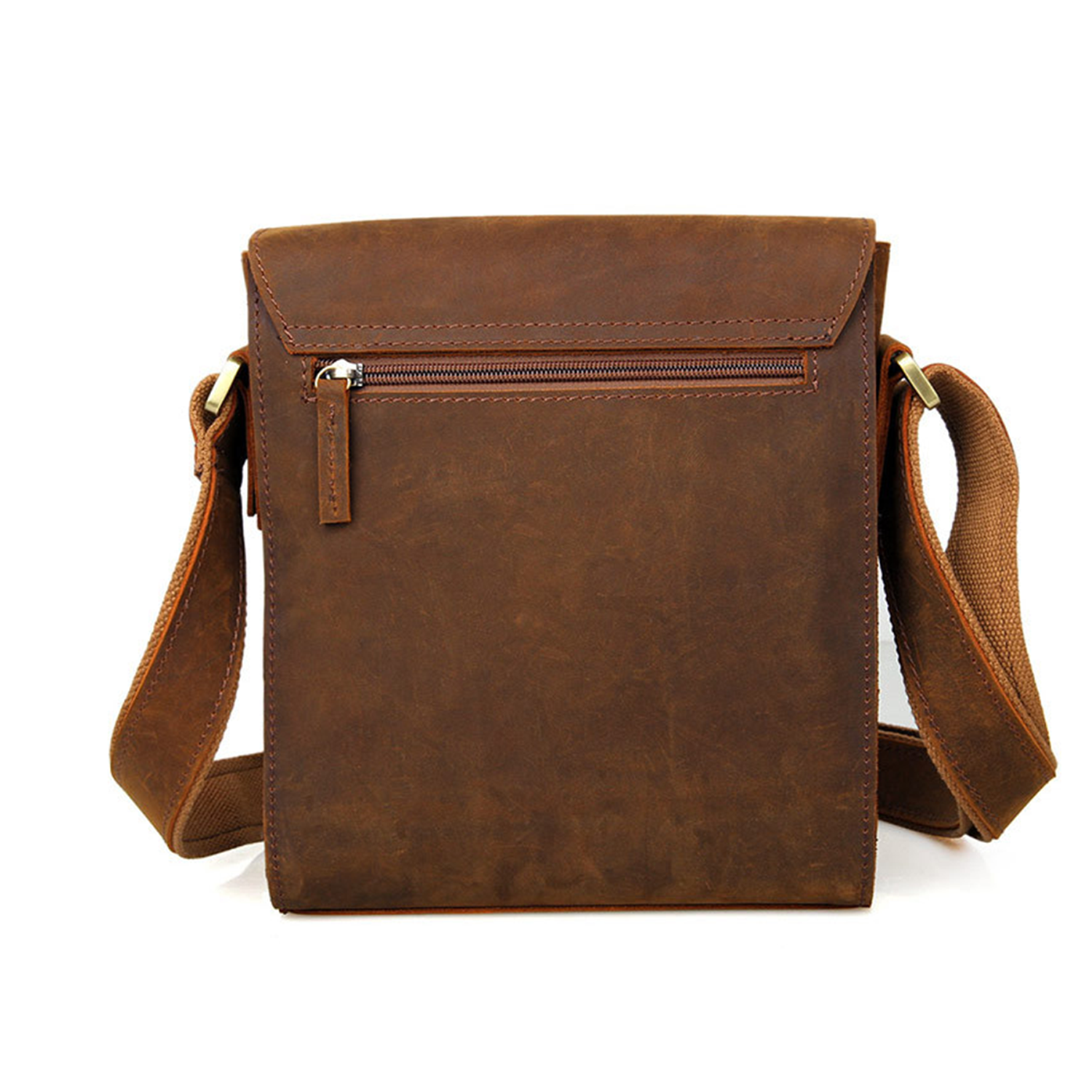 Vintage Leather Crossbody Bag for Men 3