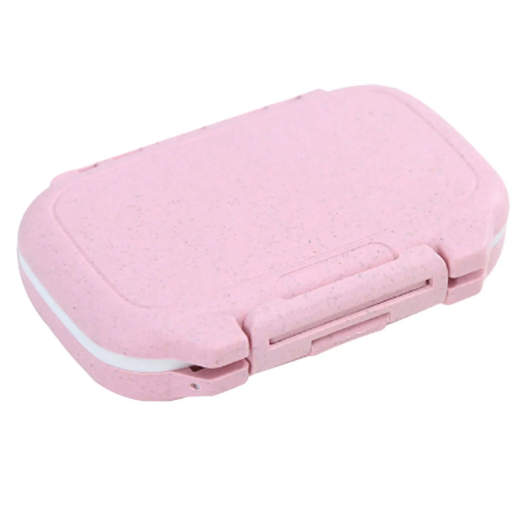 Eco-Friendly Portable Wheat Straw Pill Organizer 2