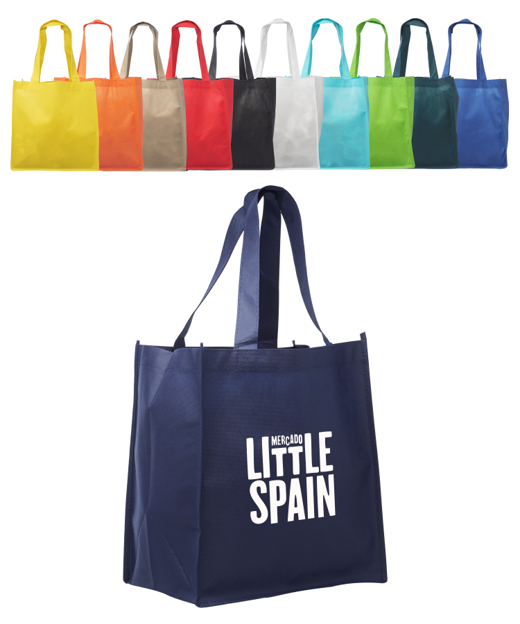 Union Printed - Value Non-woven Grocery Tote Bags 1
