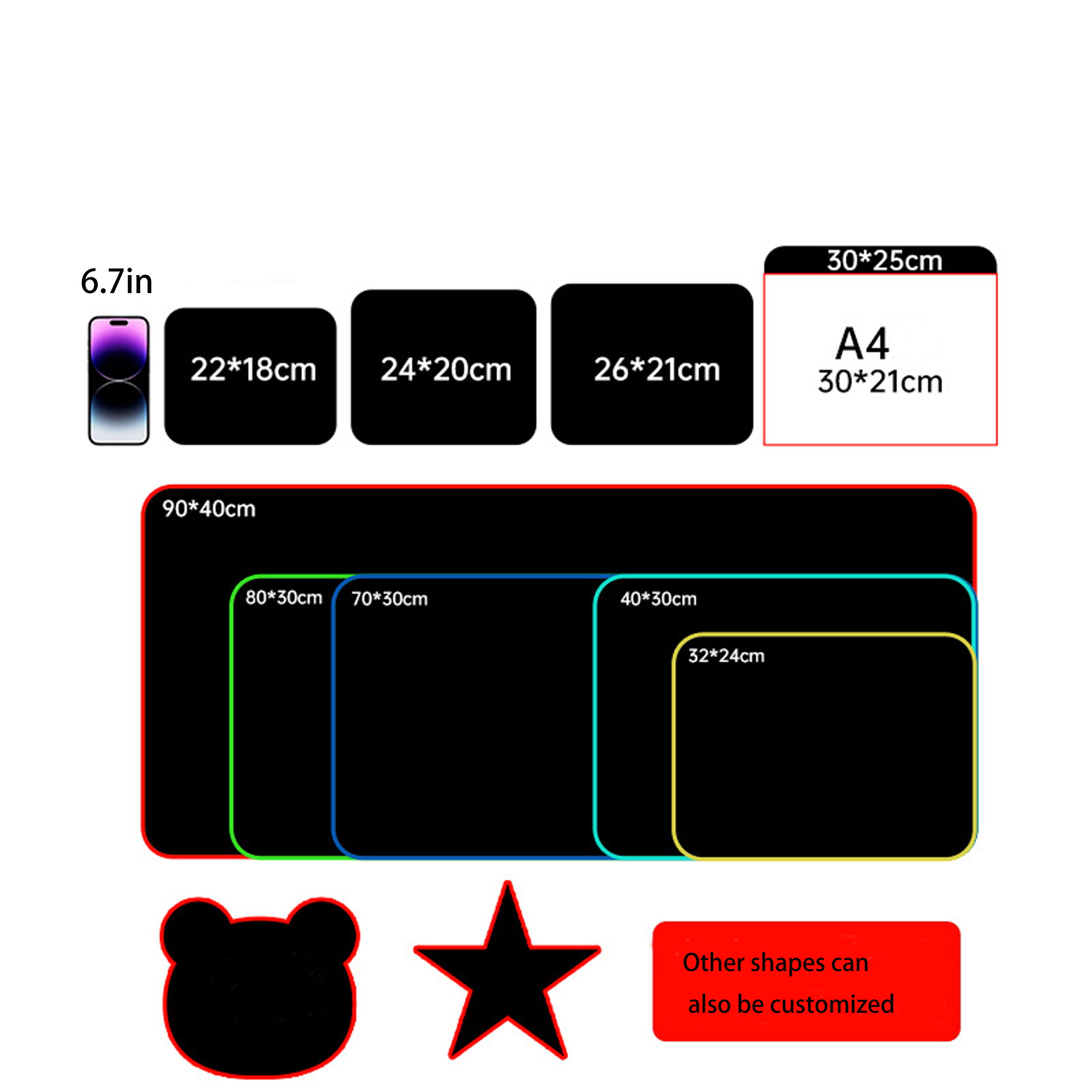 Custom Rubber Mouse Pad 2