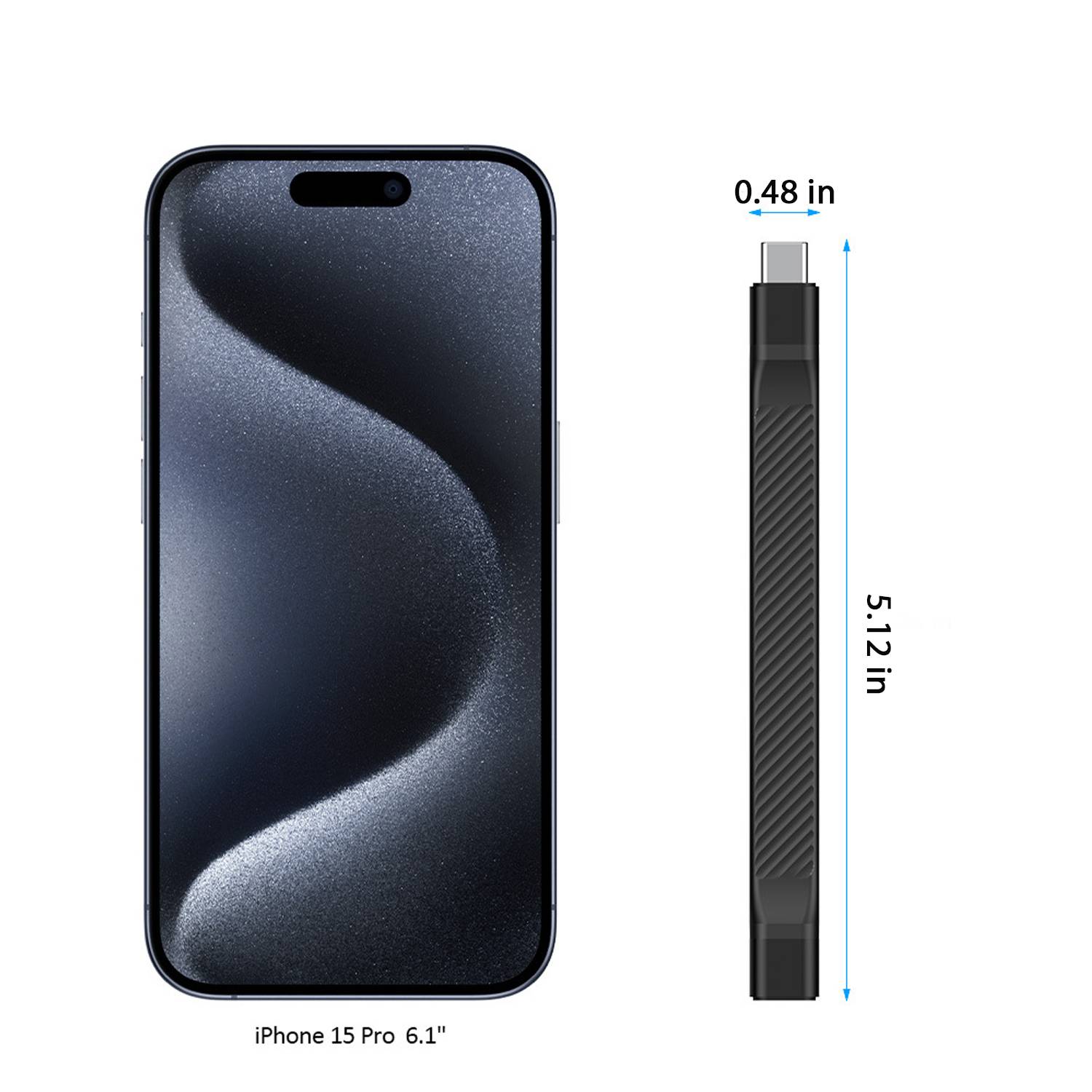 Fast Charging USB-C Cable with 8K Video & Data Transfer 4