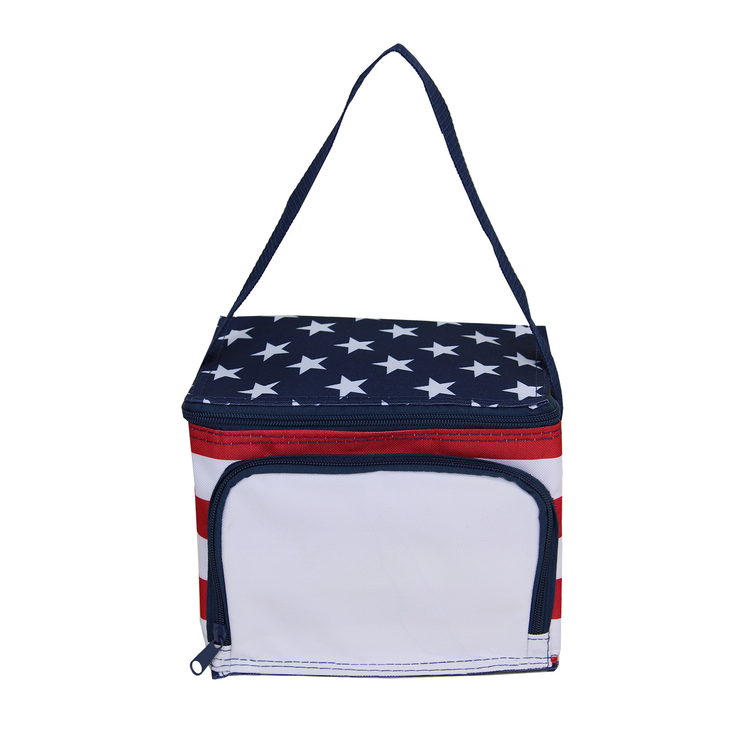 STARS & STRIPES 6-CAN COOLER/LUNCH BAG