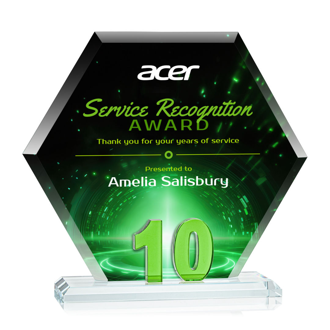 Riviera Anniversary VividPrint™ Award No 10 - Green 7