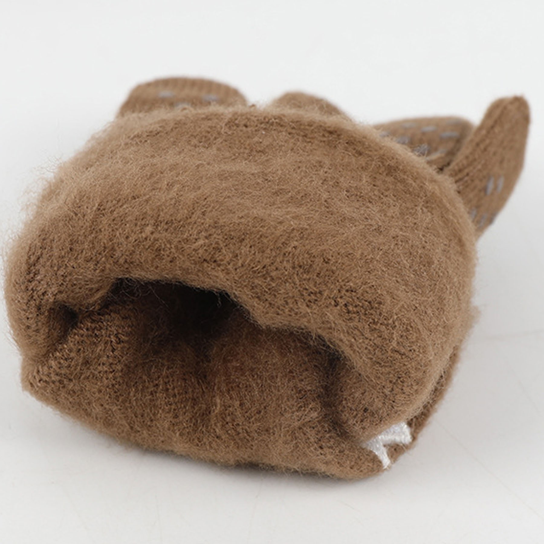 Anti-Slip Embroidered Knit Gloves 10