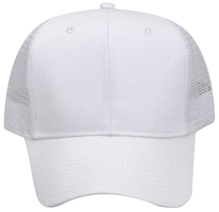 OTTO CAP® 6 Panel Mid Profile Mesh Back Trucker Hat 31
