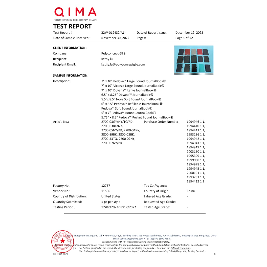 FSC® Mix 7" x 10" Dovana™ Large Journal 45