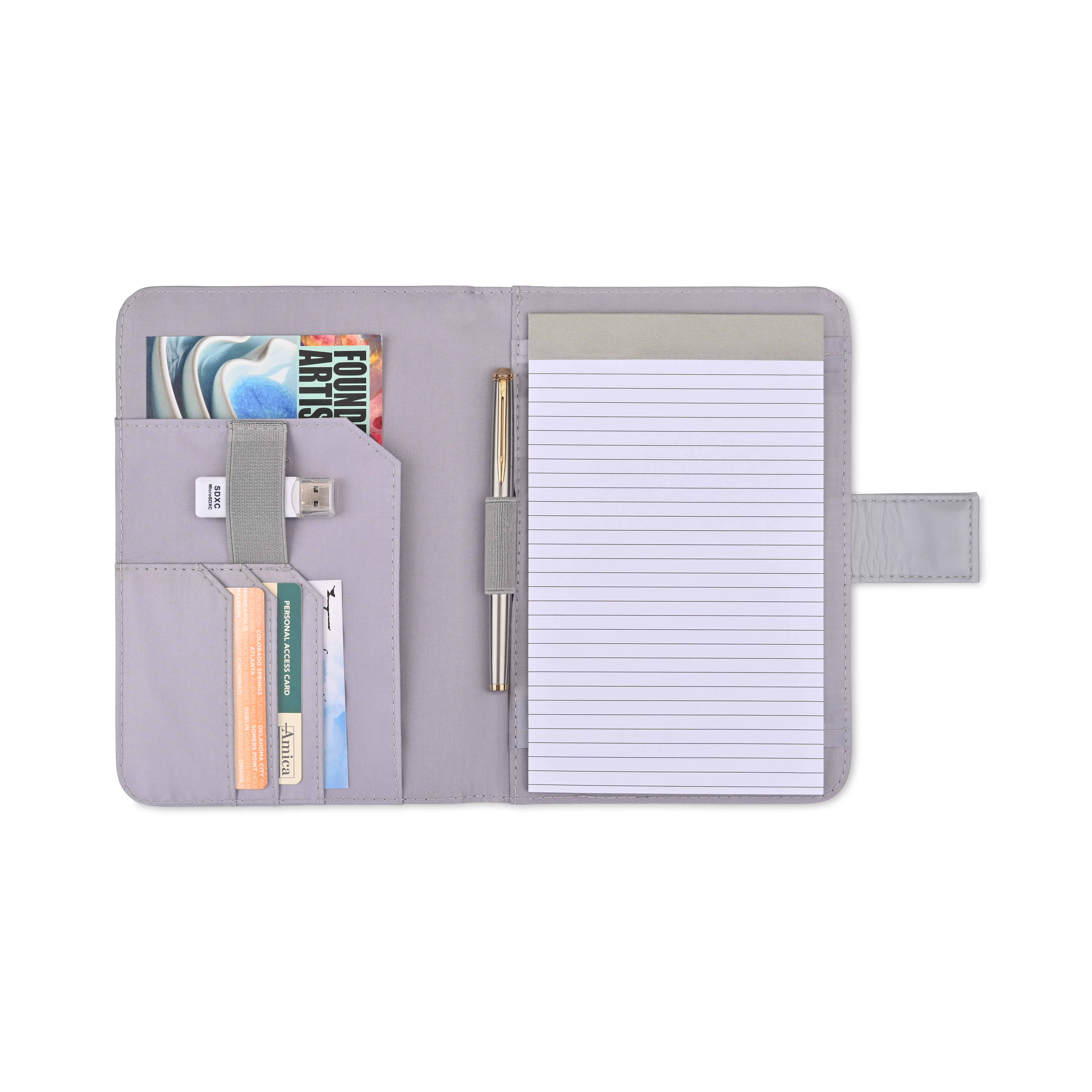Morgan Junior Magnetic Padfolio 8