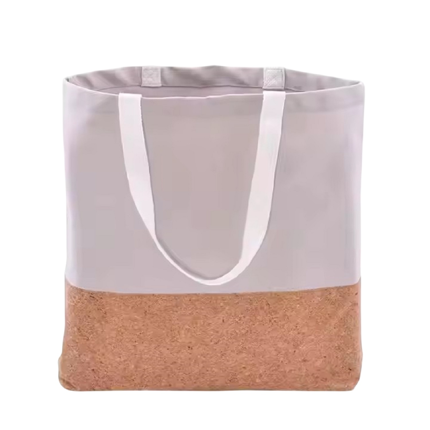 Canvas Cork Bottom Tote Bag, custom tote bag with logo imprint 4