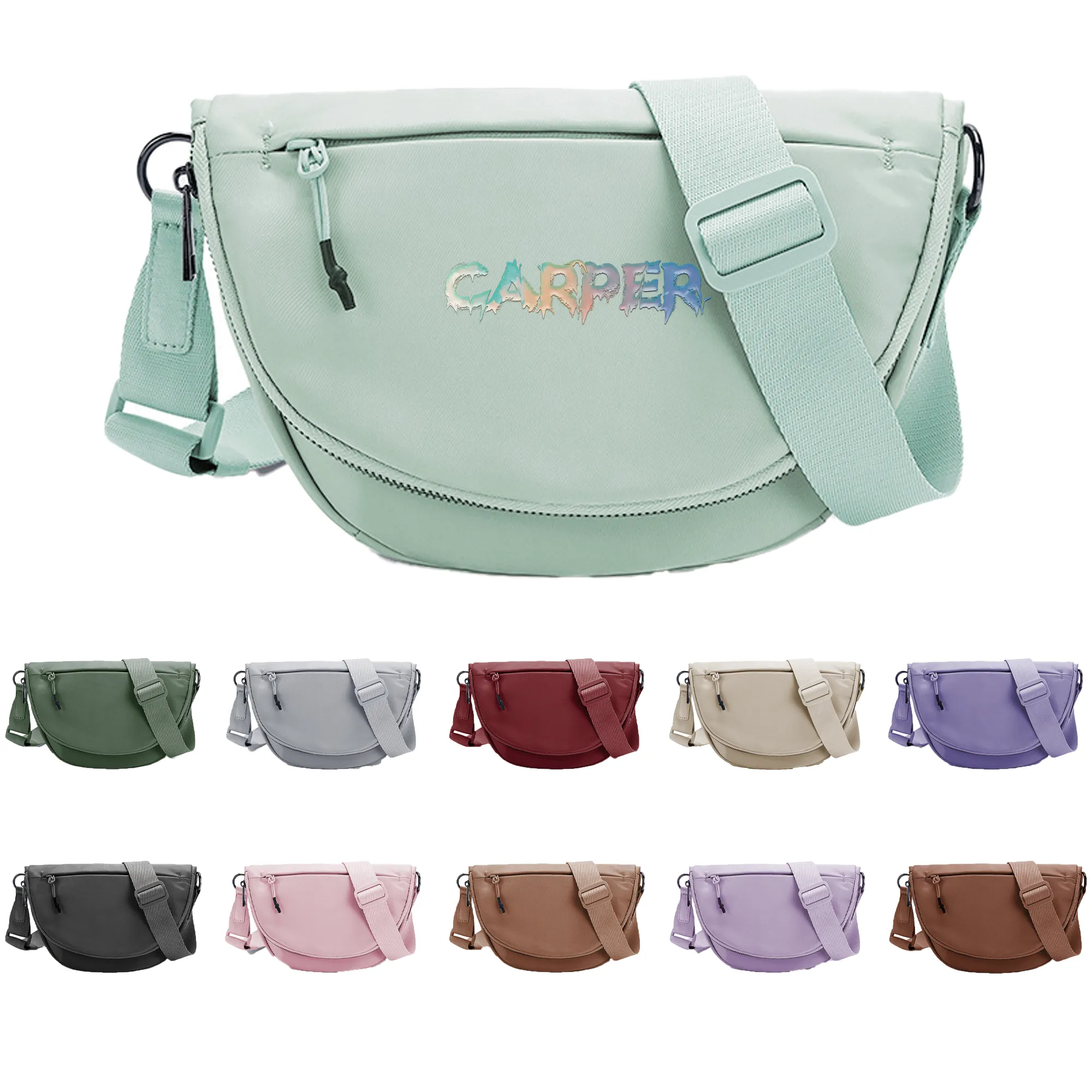 Unisex Mini Belt Bag W/ Adjustable Strap Small Fanny Pack