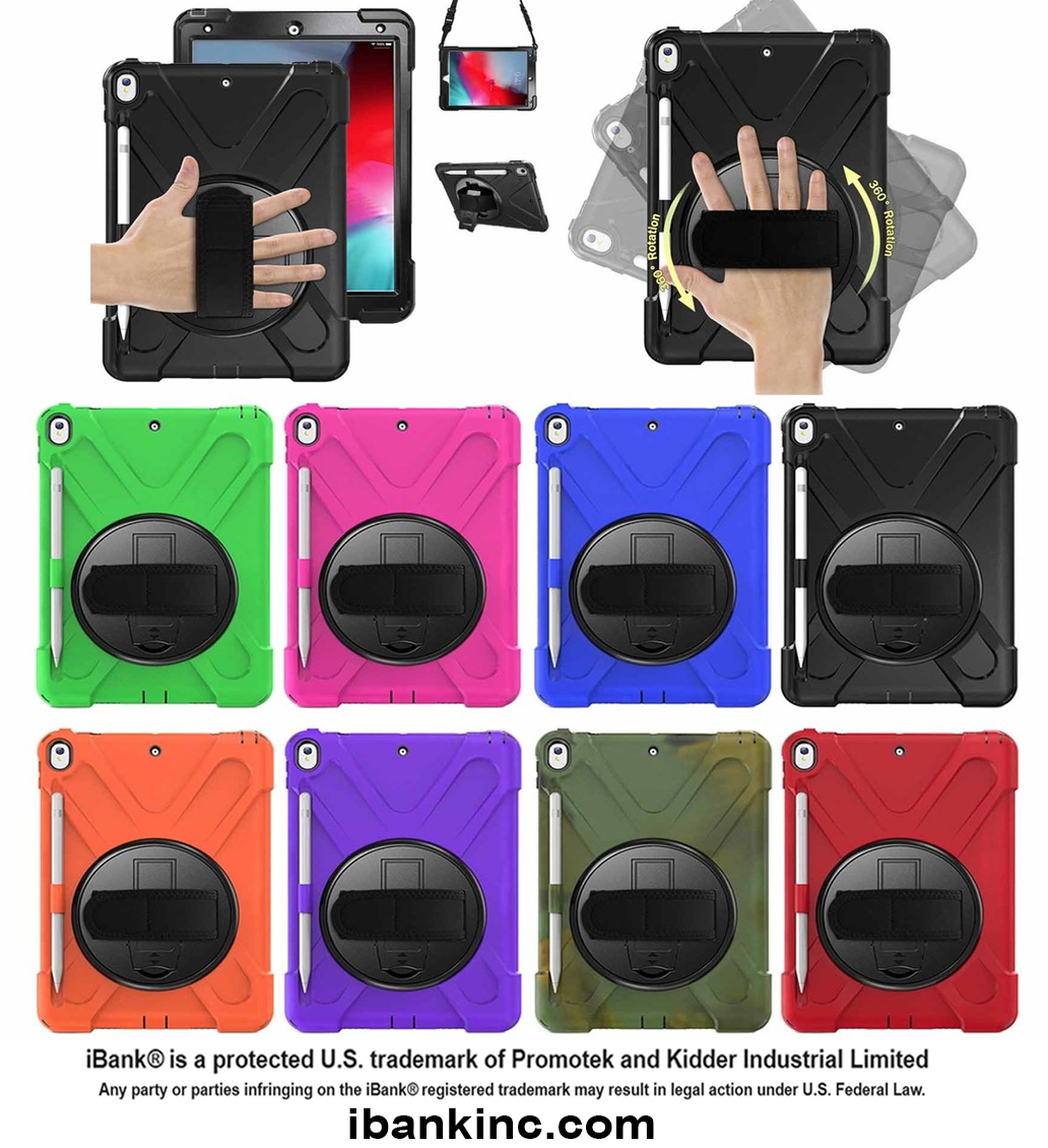 iBank ® iPad 10.2" Shockproof Case compatible with 9th/8th/7th 2021-2019 3