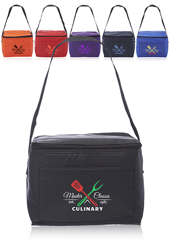 6 Pack Cooler Lunch Bags