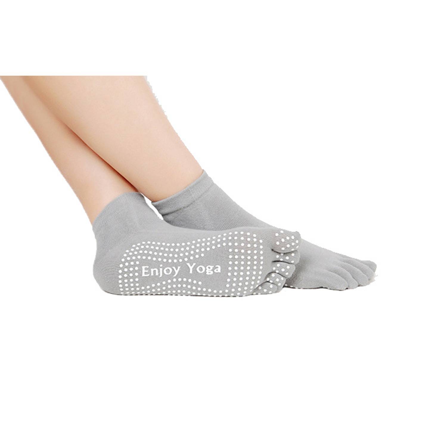 Women's Fitness Yoga Socks Non-Slip Sweat Absorbent 12