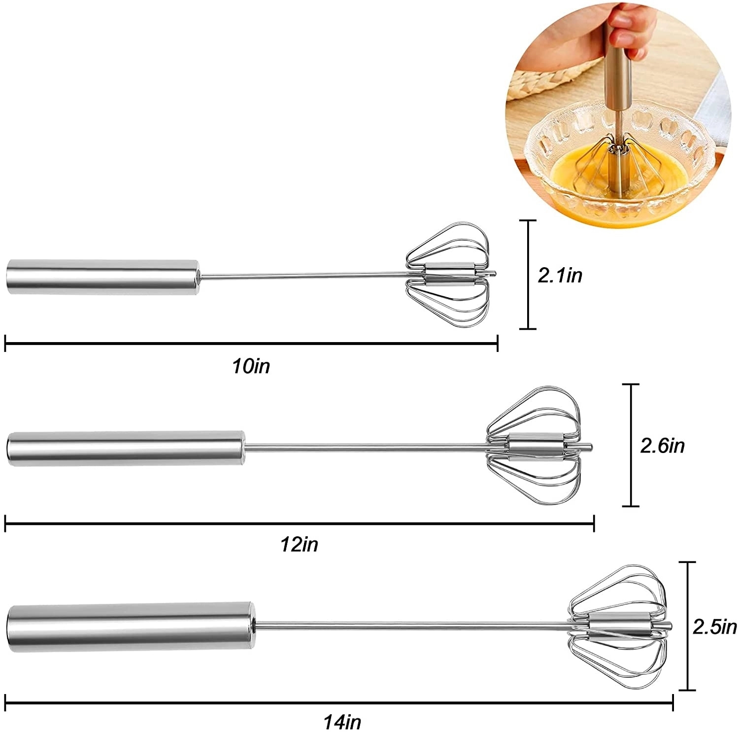 Semi-automatic Egg Whisk 5