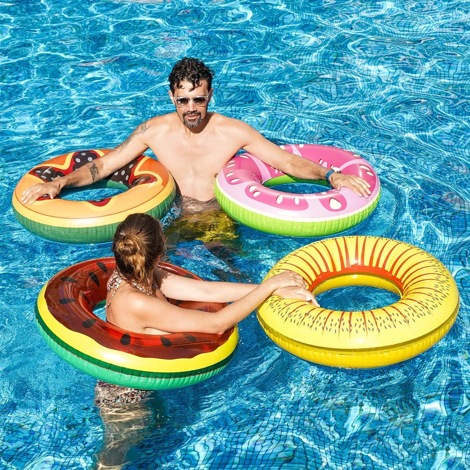 Fruit Inflatable Swimming Ring 2