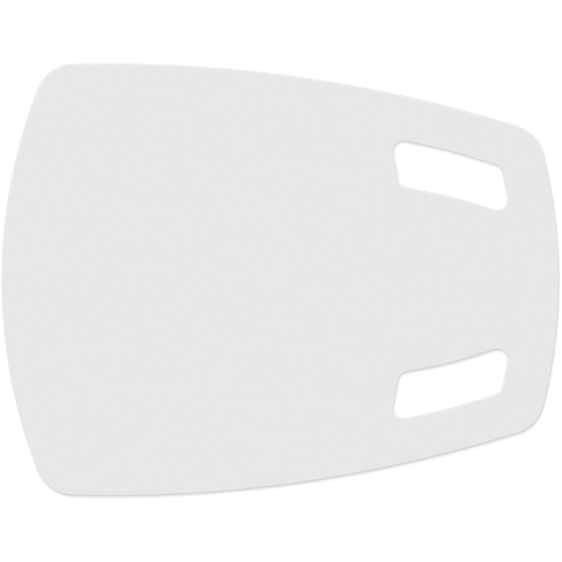 Flexible Cutting Board, FDA approved .030 clear plastic, Scoop Design (10" x 12.875") Full Colour 2