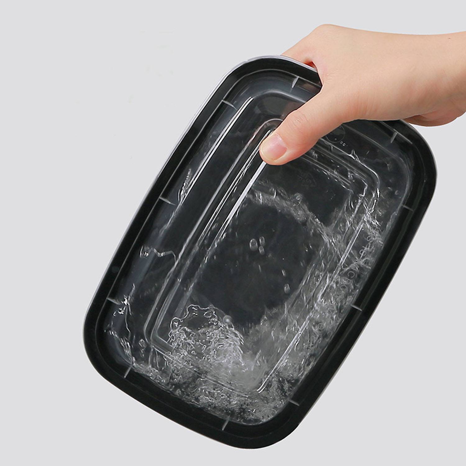 Disposable Food-Grade PP Meal Prep Container Lunch Box 2