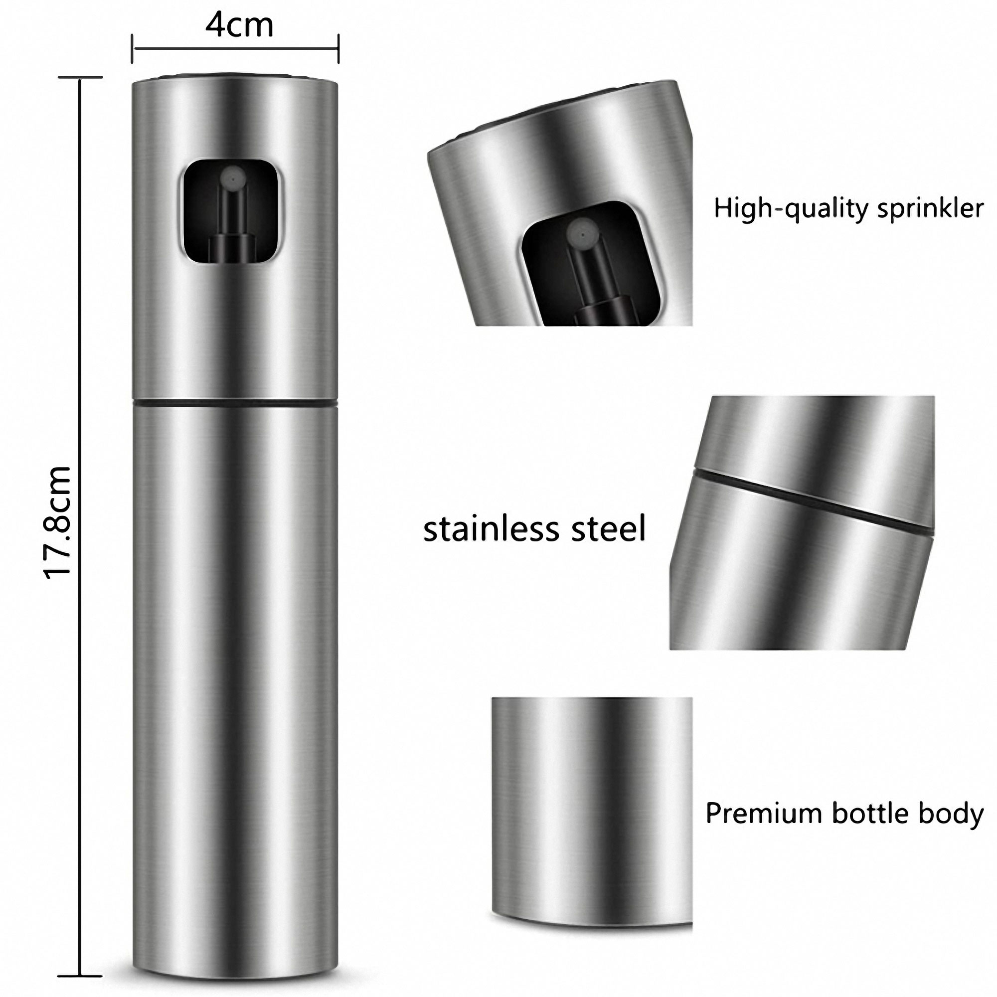 Stainless Steel Oil Sprayer 200ml 2