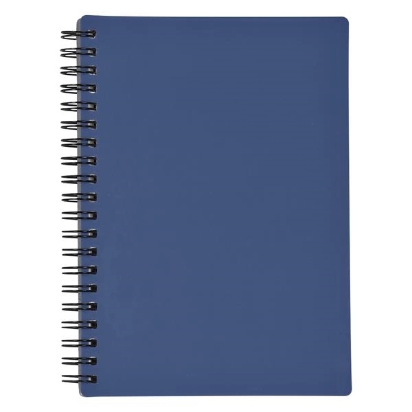 Spiral Notebook with PVC Cover And Cardboard Back 3