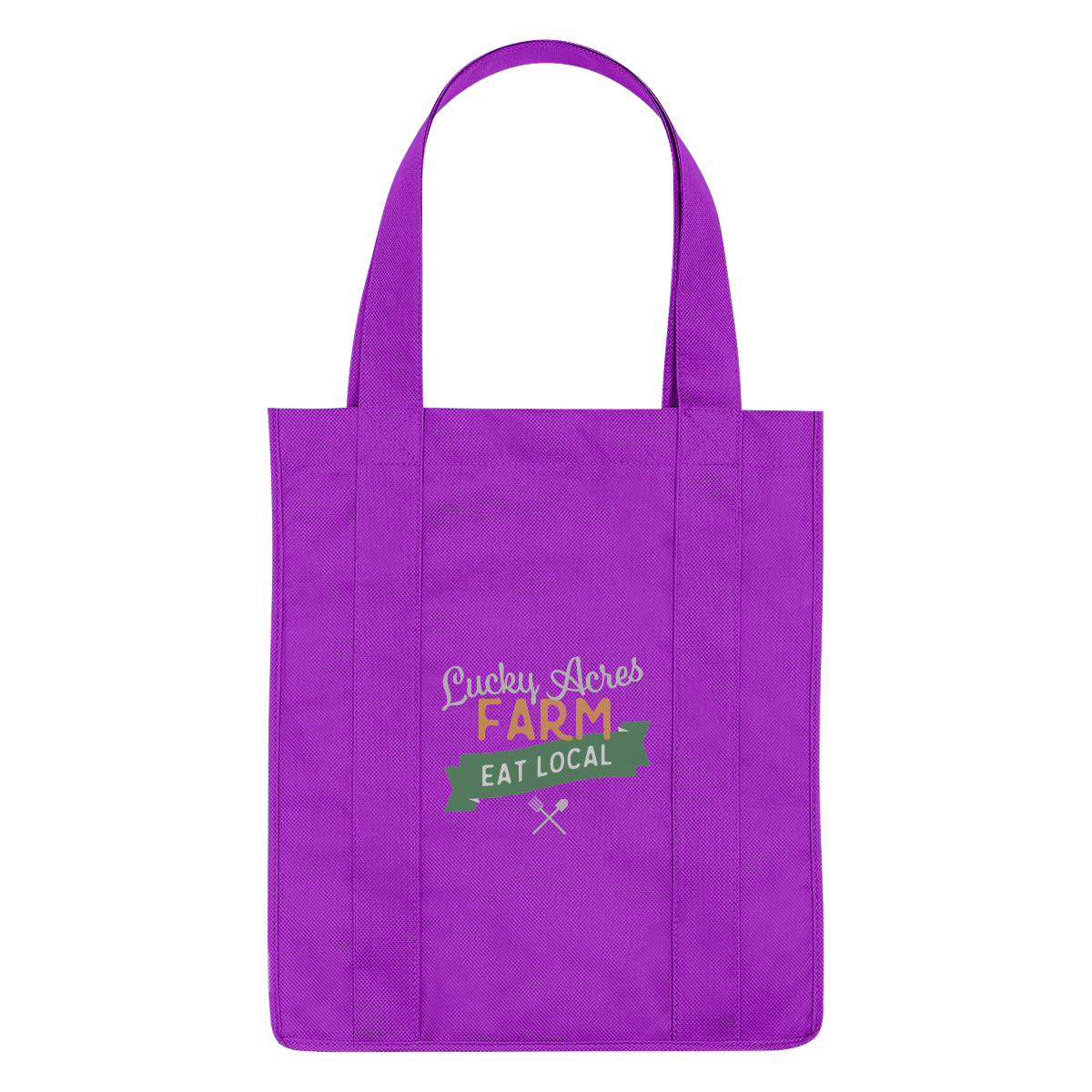 Non-Woven Shopper Tote Bag With 100% RPET Material 7