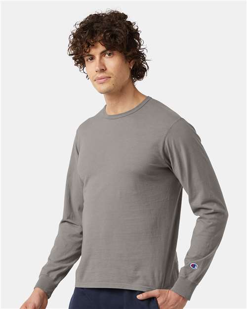 Unisex Garment-Dyed Long Sleeve T-Shirt - CD200 8
