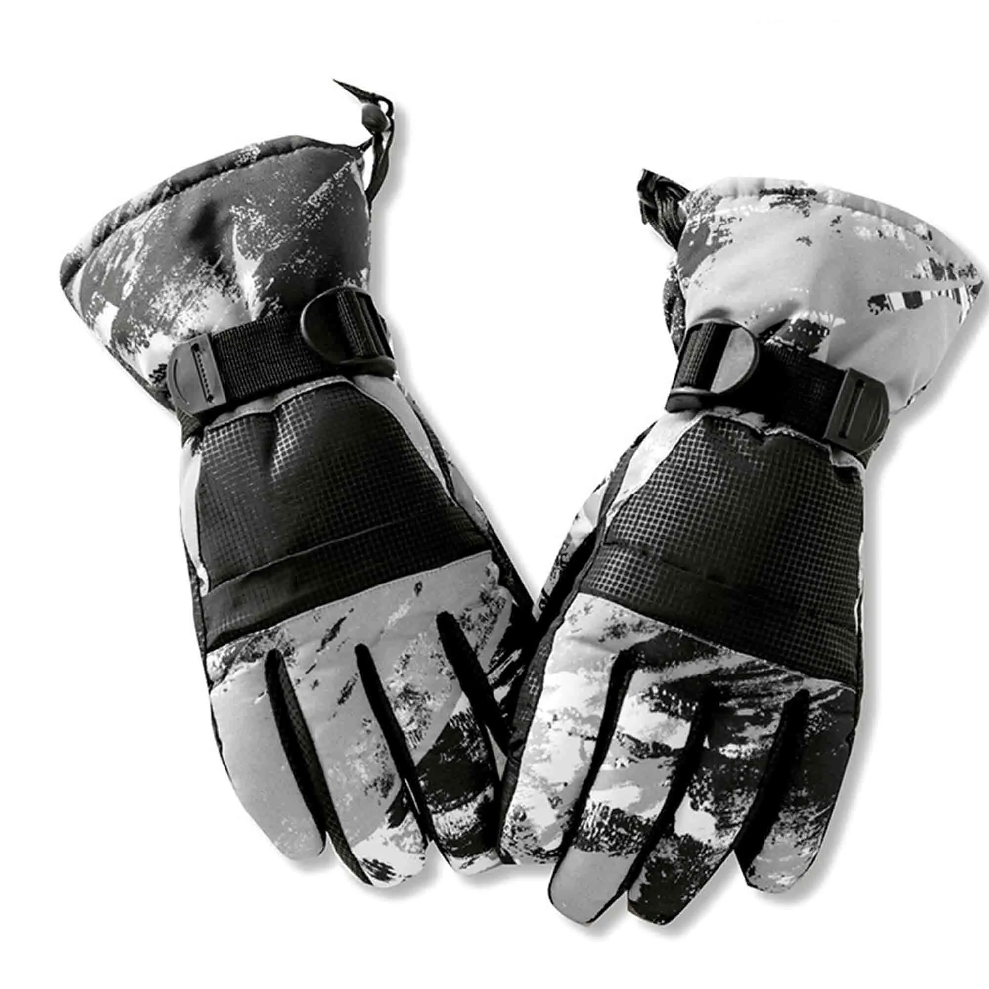 Waterproof Touchscreen Warm Winter Snowboard Gloves 2