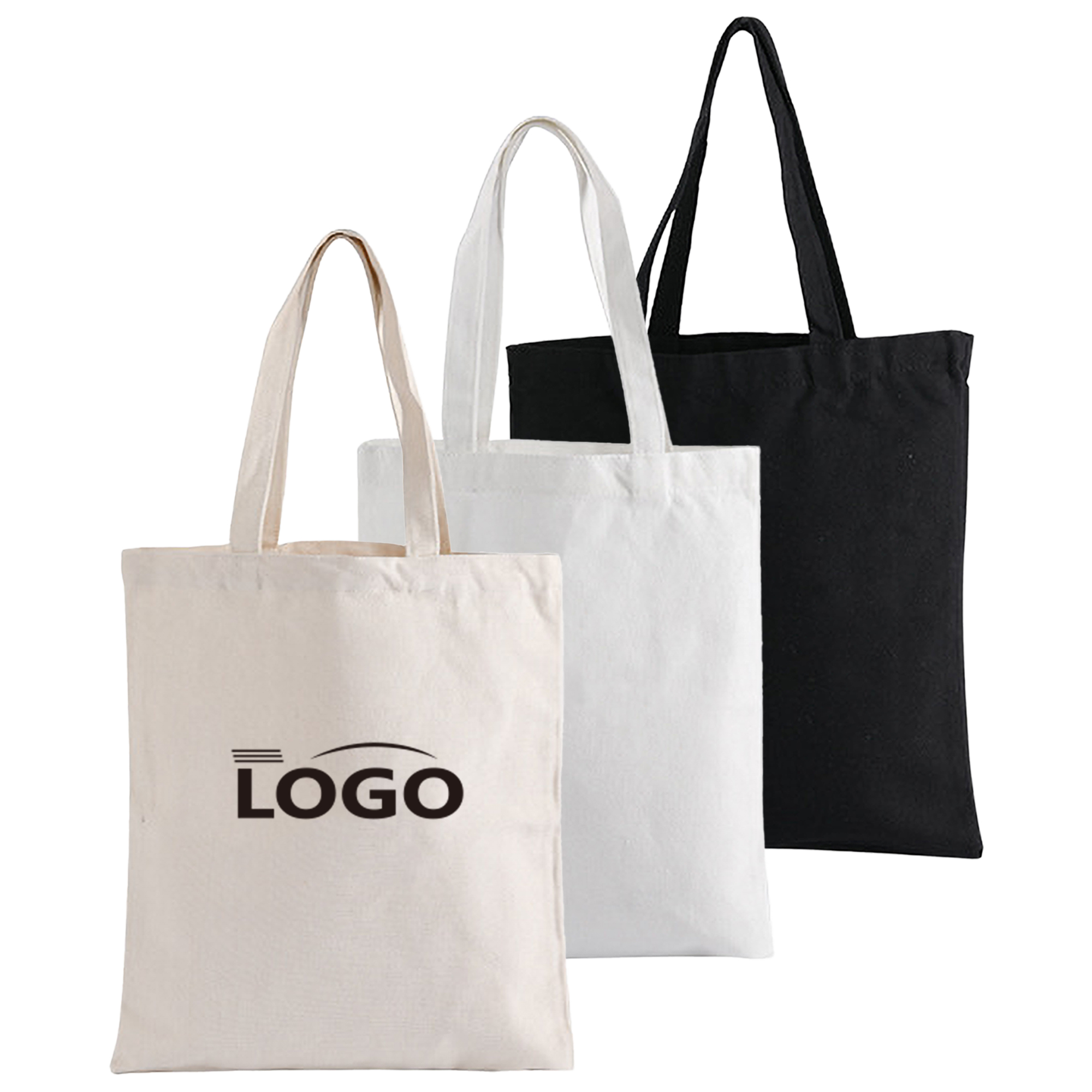 98% Eco-Conscious Cotton Canvas Tote Bag Foldable Grocery 2