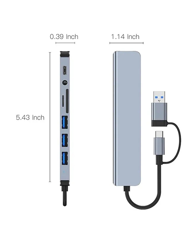 8in1 USB Hub 4