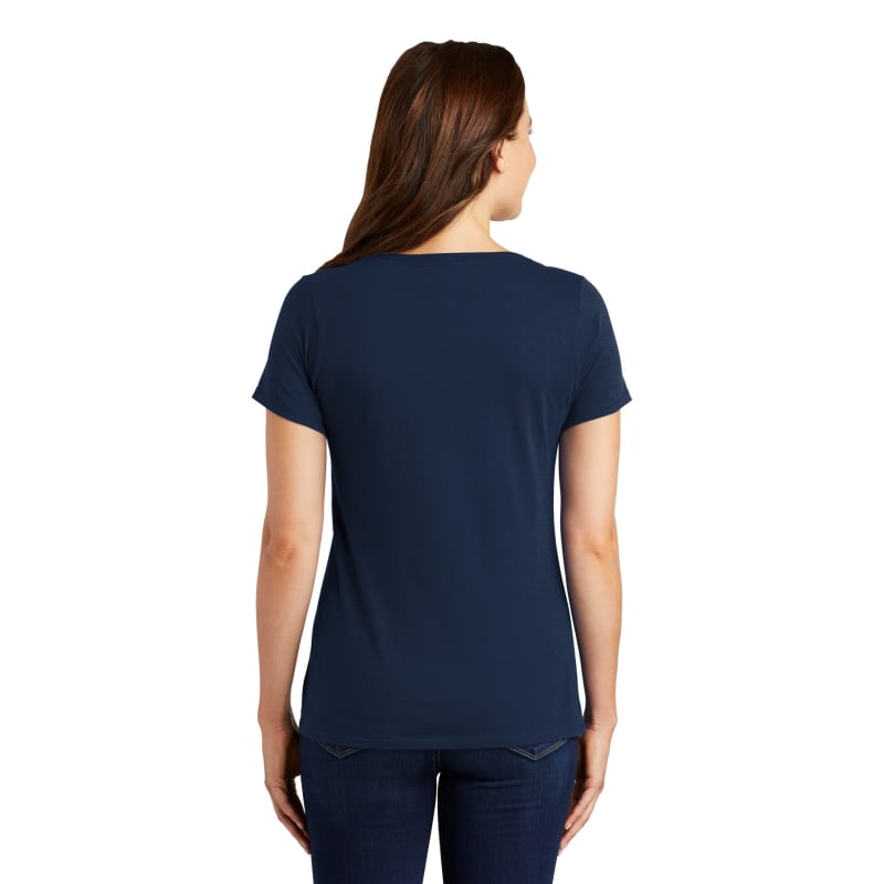 Nike Ladies Dri-FIT Cotton/Poly Scoop Neck Tee. 7