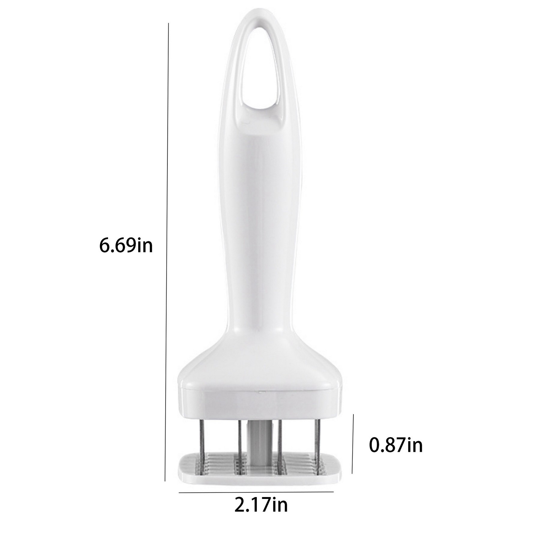Stainless Steel Manual Meat Tenderizer 2