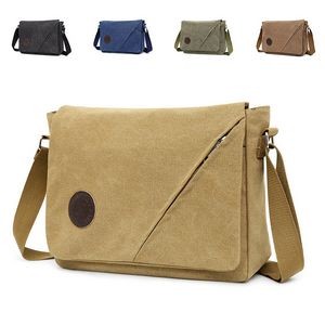 Large-Capacity Casual Messenger Bag 4