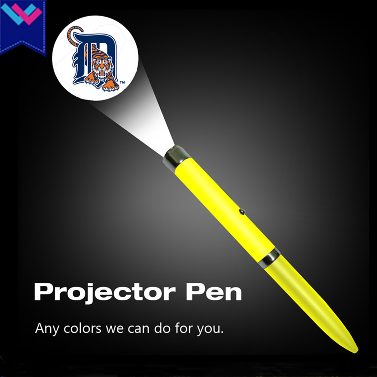 Custom LED Projector Metal Ballpoint Pen 6
