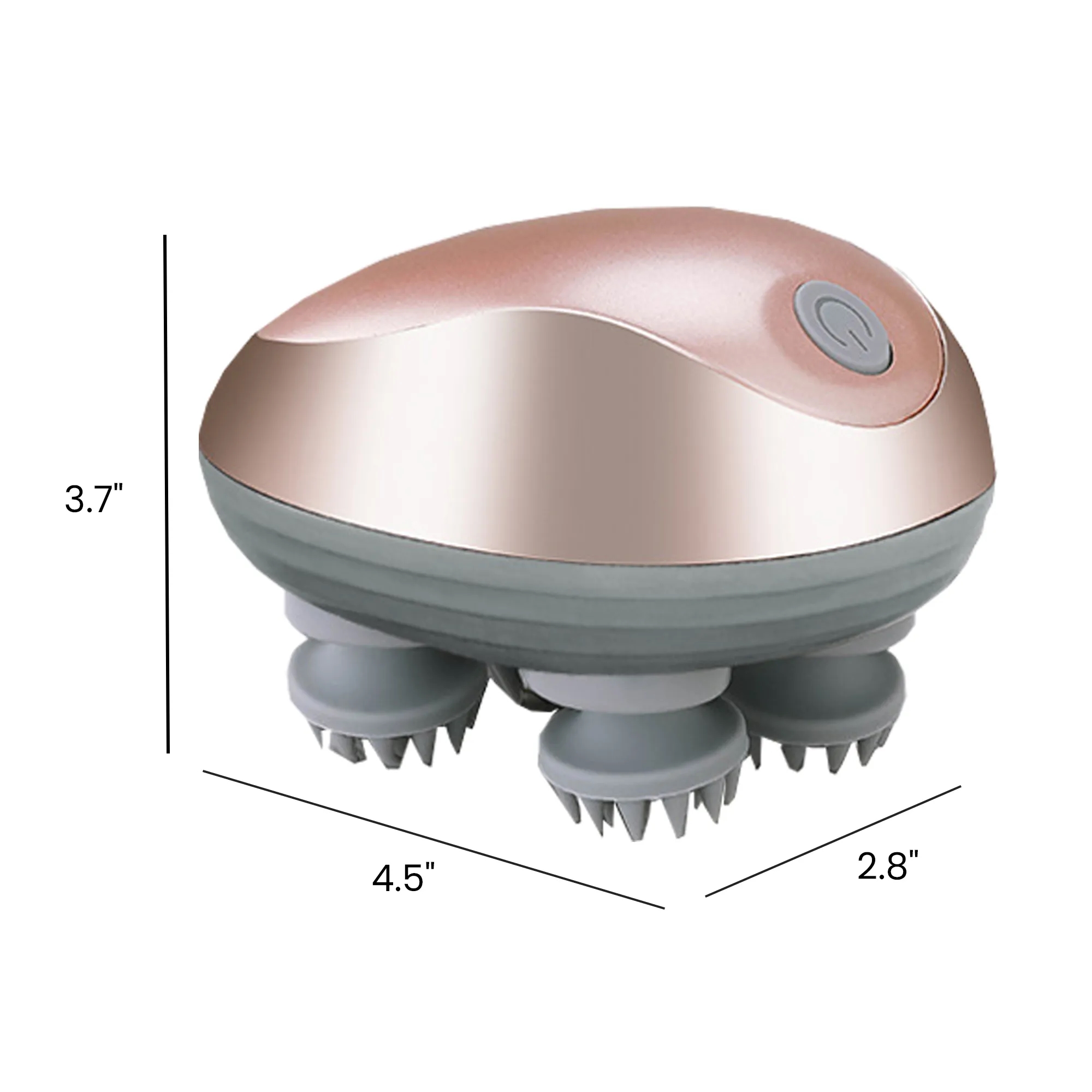 Scalp Massager Rechargeable  3.7"x4.5"x2.8" 7