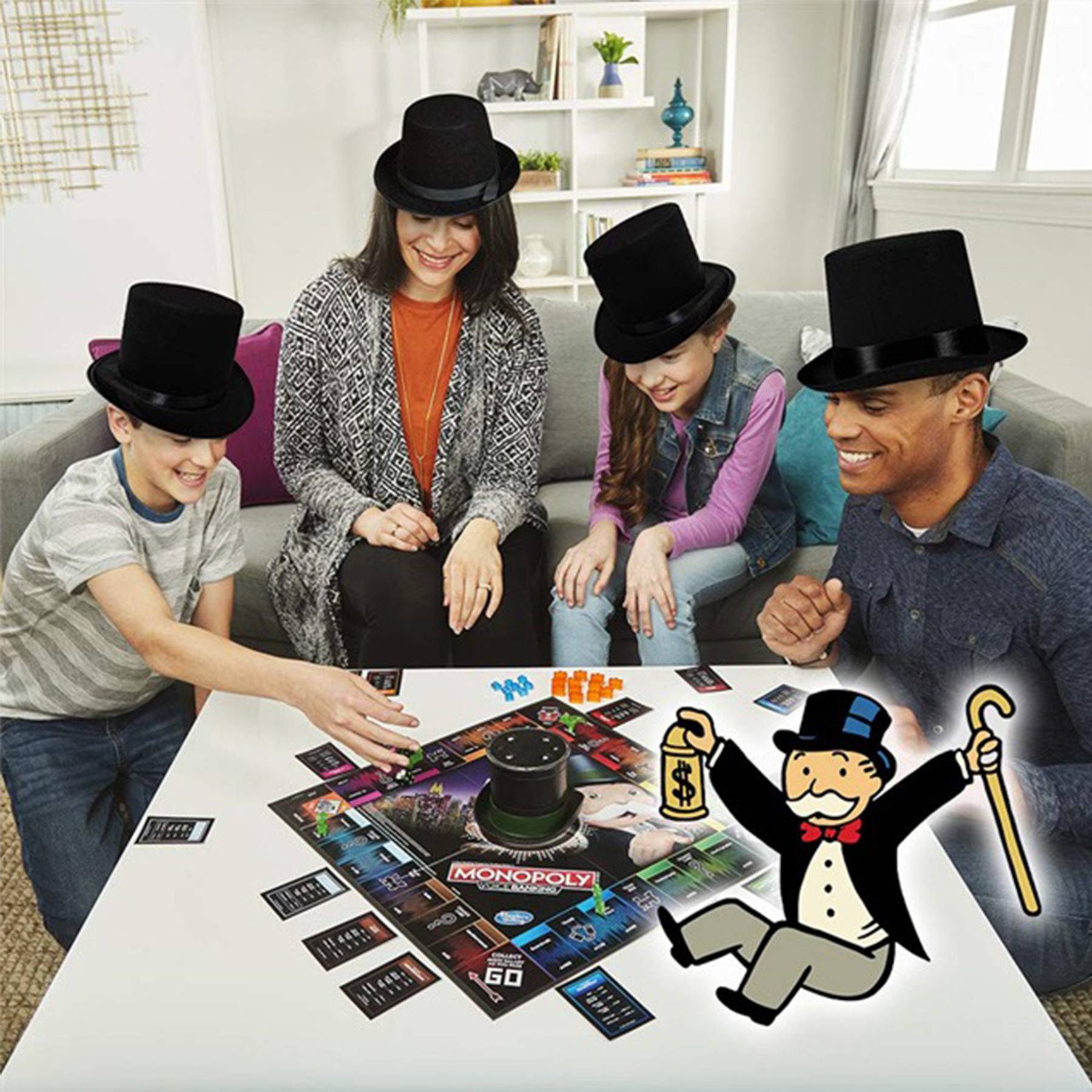Black Felt Magician Hat 5
