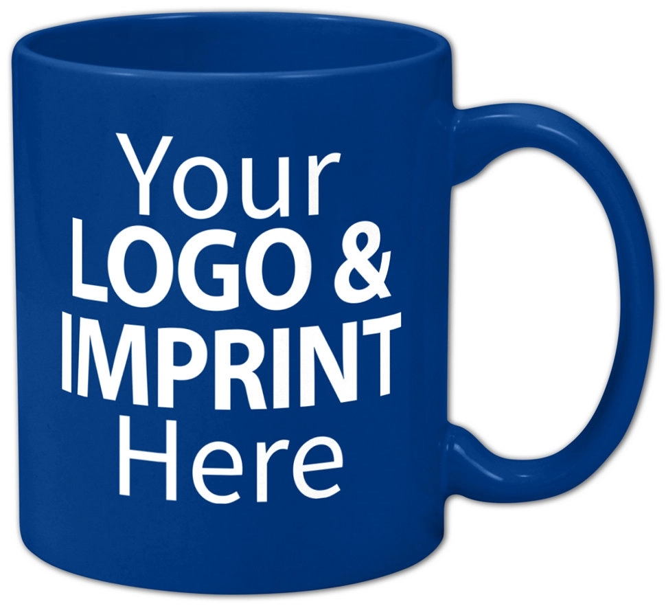 11 oz. Colored Ceramic Mugs 11