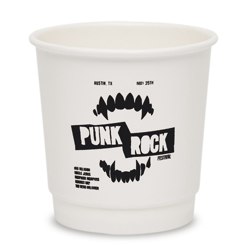 Custom 4 Oz. Double Wall Paper Hot Cups 13