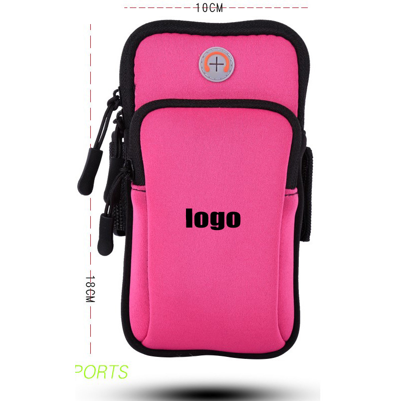 Outdoor sports arm bag mobile phone bag running wrist bag 4