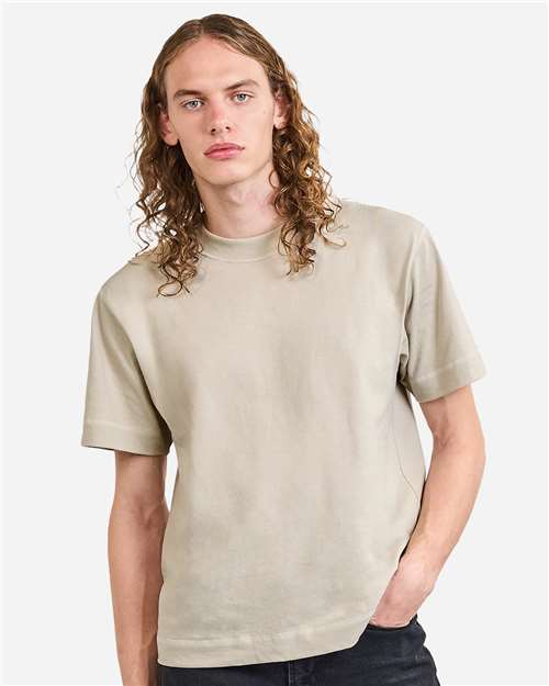 Unisex Heavyweight Cotton Mid-Length Tee - 13ML0 41