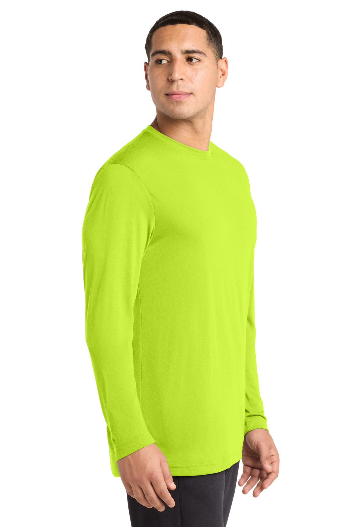 Sport-Tek Long Sleeve PosiCharge Competitor Cotton Touch Tee. ST450LS 8