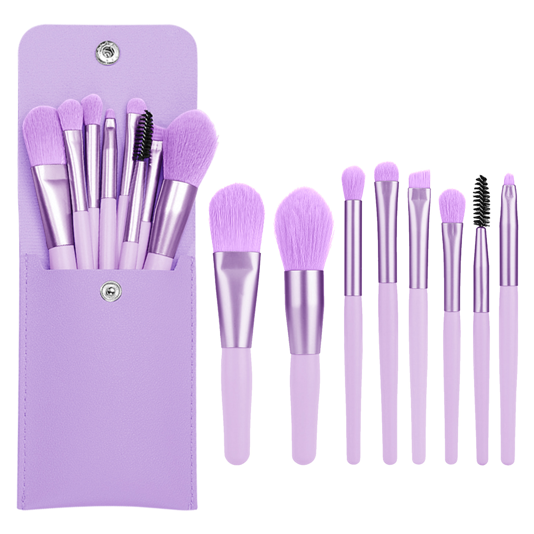 Makeup Brush Set 8Pcs 9