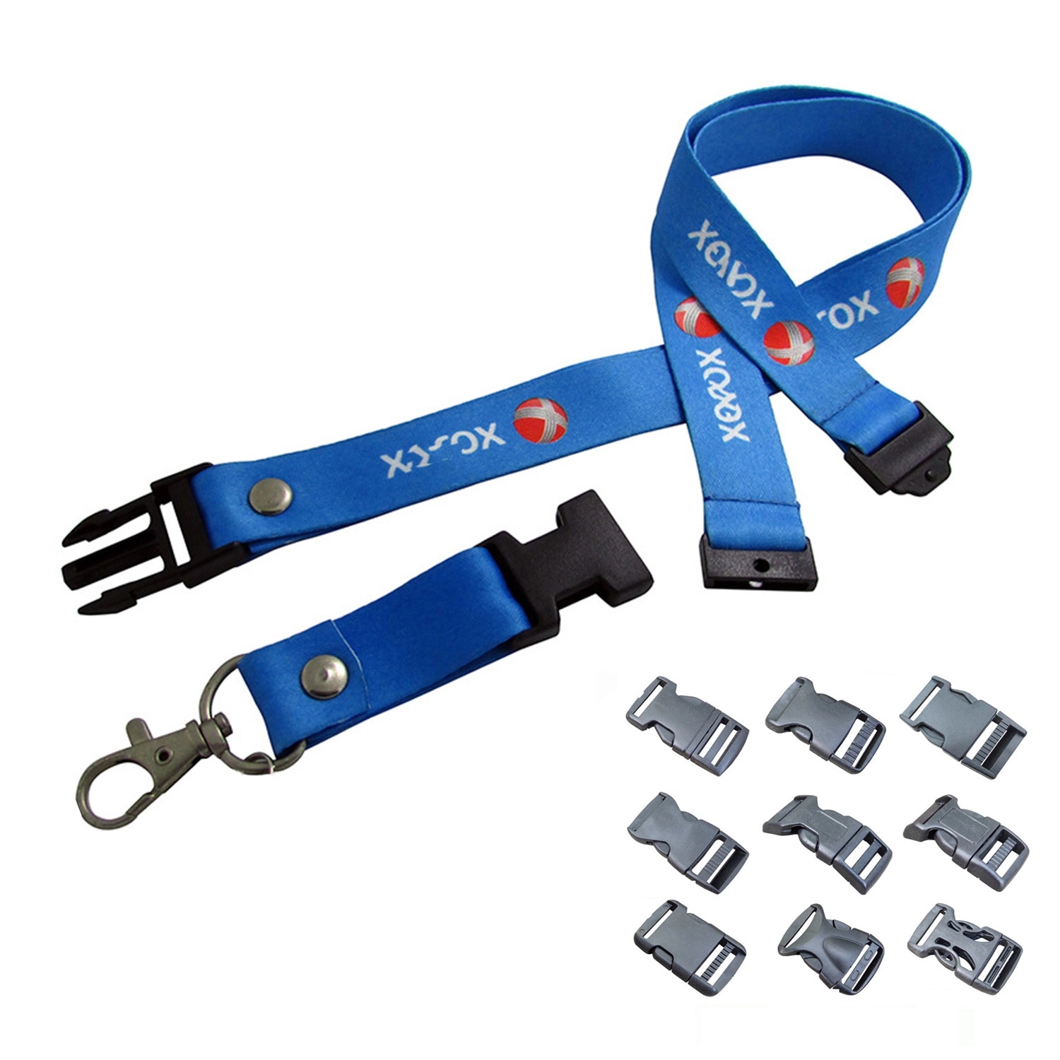 Buckle Release Woven Lanyard 2