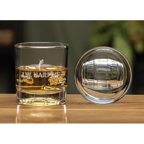 Bourbon Barrel Rocks Glass 2