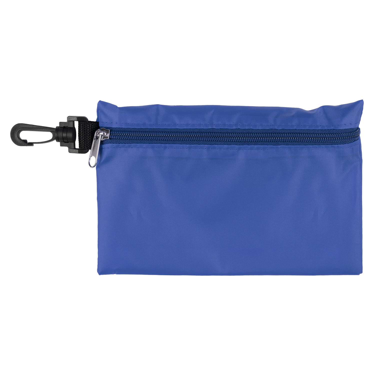 7-1/2" W x 5" H - "Milos" Large Zipper Storage Pouch Bag with Plastic Hook 6