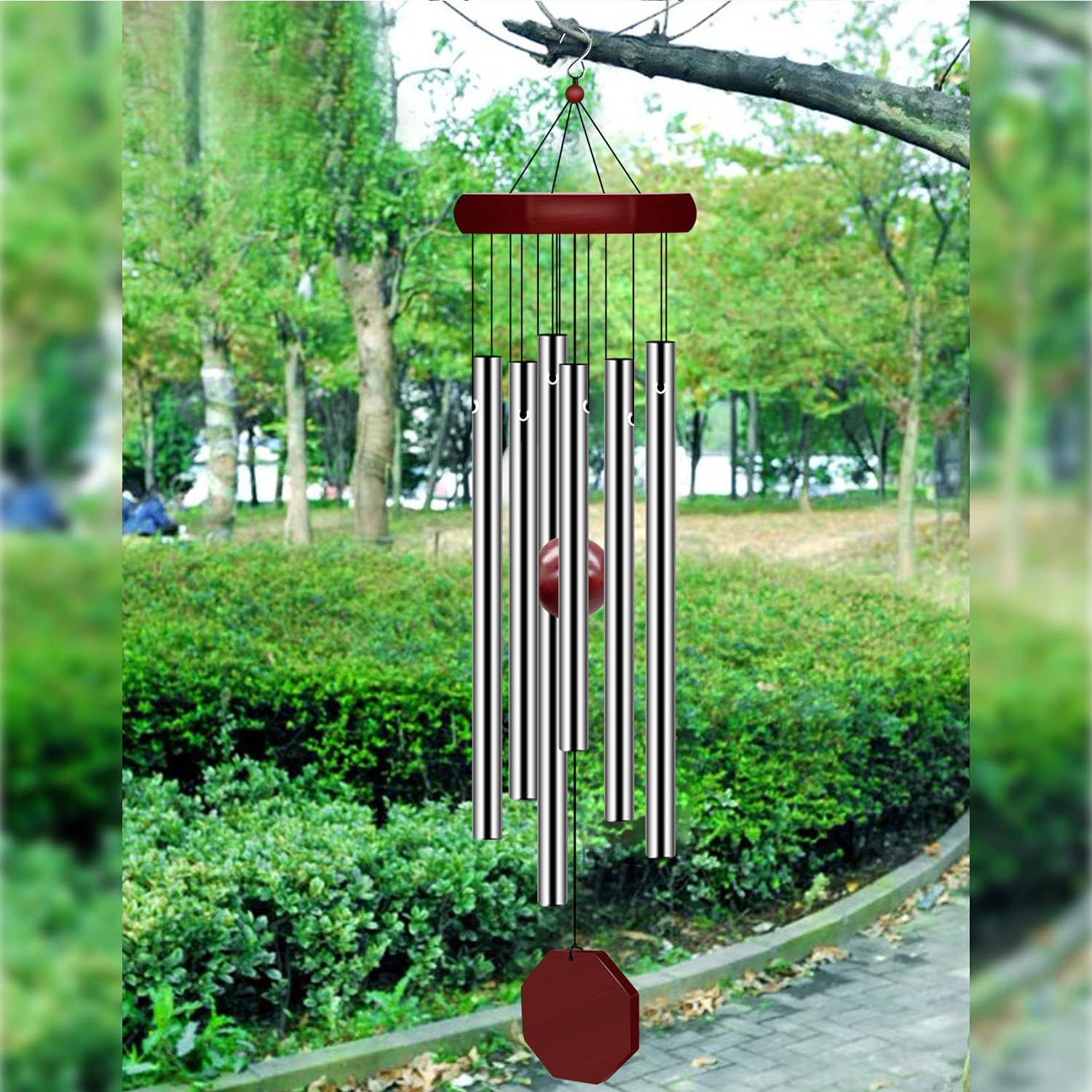 Memorial Wind Chimes Outdoor Large Deep Tone 6