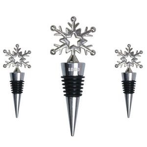 Unique Snowflake Design Wine Bottle Stopper 4