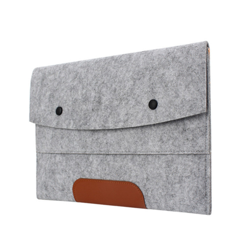 iBank ® 17" Felt Sleeve Case with pocket for Laptop Tablet 1