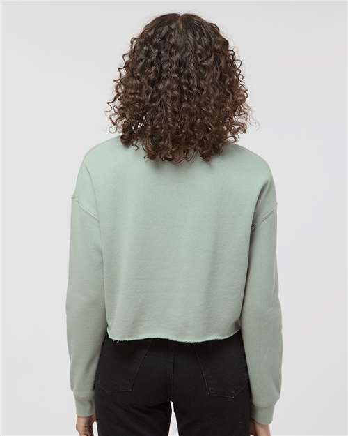 Women's Lightweight Crop Crewneck Sweatshirt - AFX24CRP 87